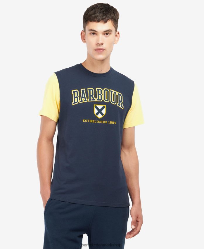 platanbær bodleian t-shirt BR2BR2953 Mænd Barbour tøj