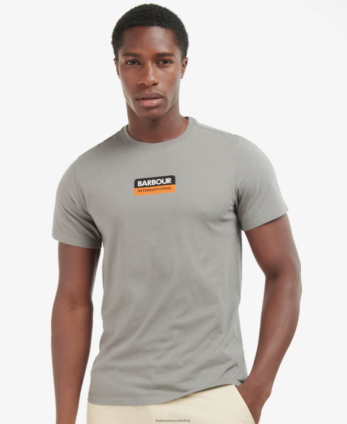 pudder blå bennet t-shirt BR2BR2924 Mænd Barbour tøj