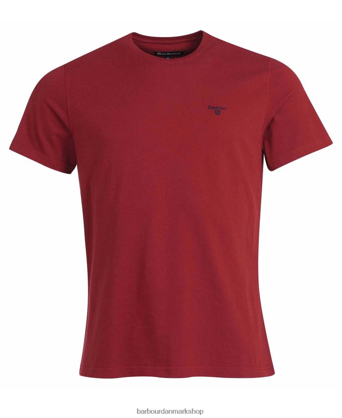 sø blå sports t-shirt BR2BR2971 Mænd Barbour tøj