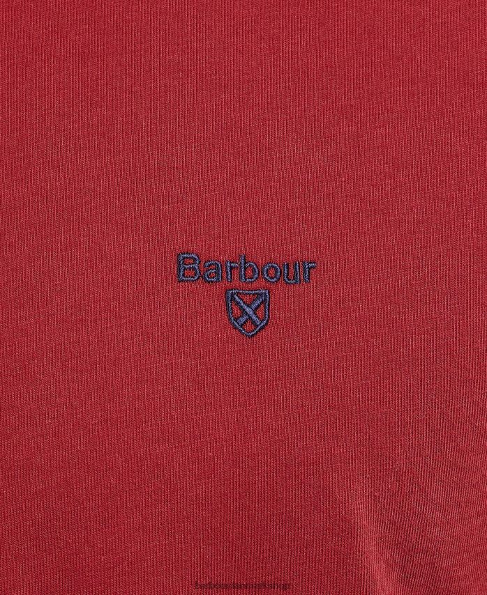 sø blå sports t-shirt BR2BR2971 Mænd Barbour tøj