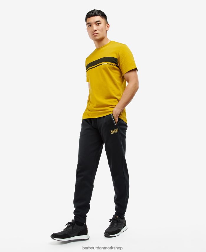 sennepsbark bennett t-shirt BR2BR2973 Mænd Barbour tøj