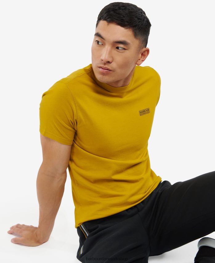 sennepsbark lille logo t-shirt BR2BR2974 Mænd Barbour tøj