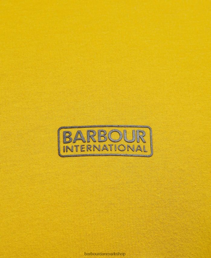 sennepsbark lille logo t-shirt BR2BR2974 Mænd Barbour tøj