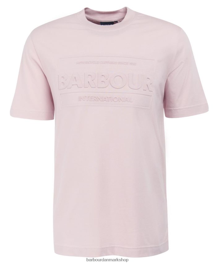 skumringslyserød vippe t-shirt BR2BR2825 Mænd Barbour tøj