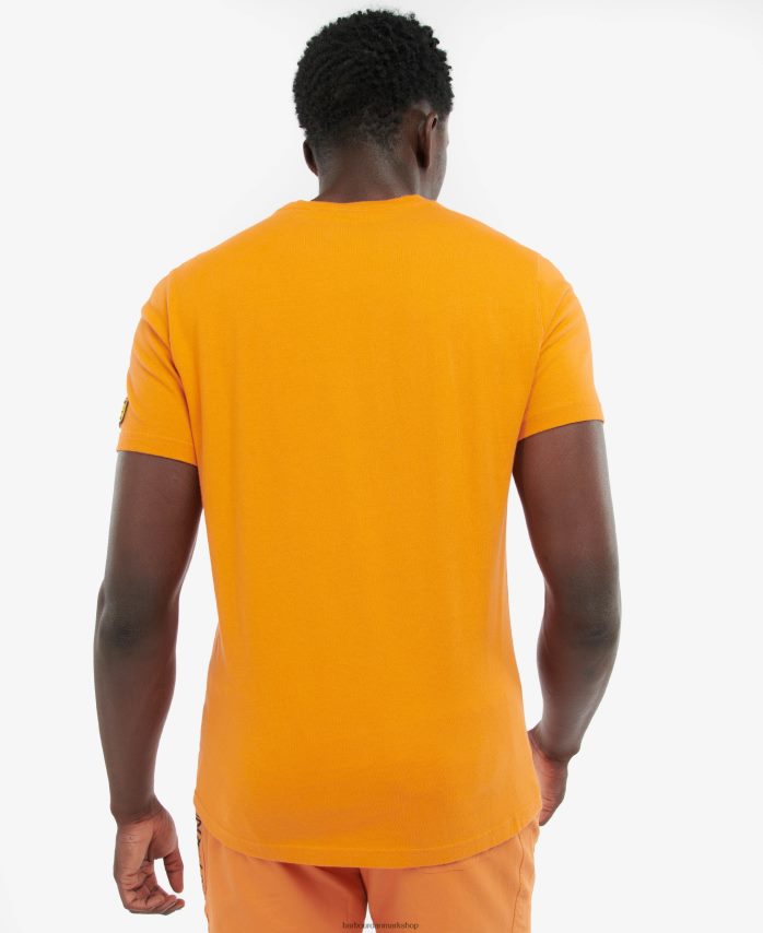 sort udtænke t-shirt BR2BR2880 Mænd Barbour tøj