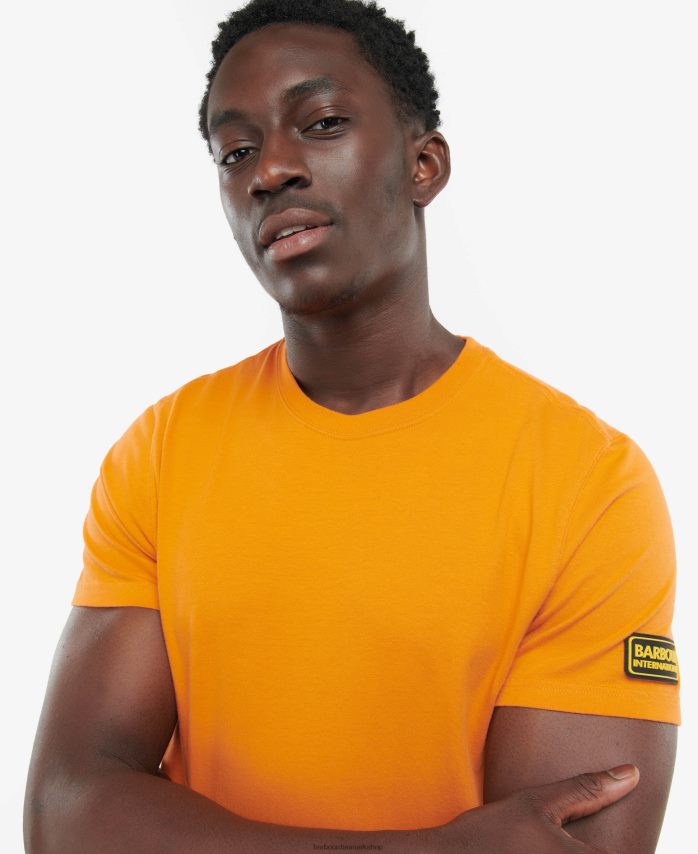 sort udtænke t-shirt BR2BR2880 Mænd Barbour tøj