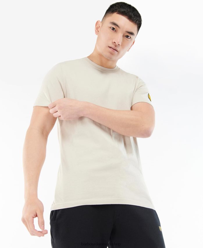 sort udtænke t-shirt BR2BR2965 Mænd Barbour tøj