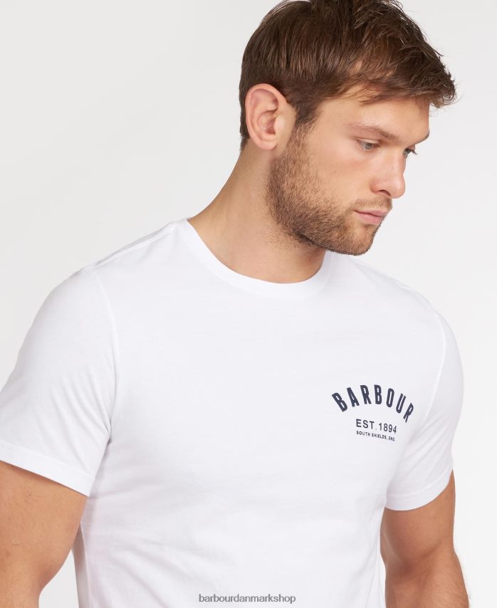 støvet mynte preppy t-shirt BR2BR2809 Mænd Barbour tøj