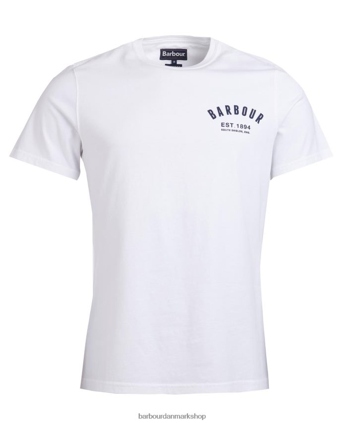 støvet mynte preppy t-shirt BR2BR2809 Mænd Barbour tøj