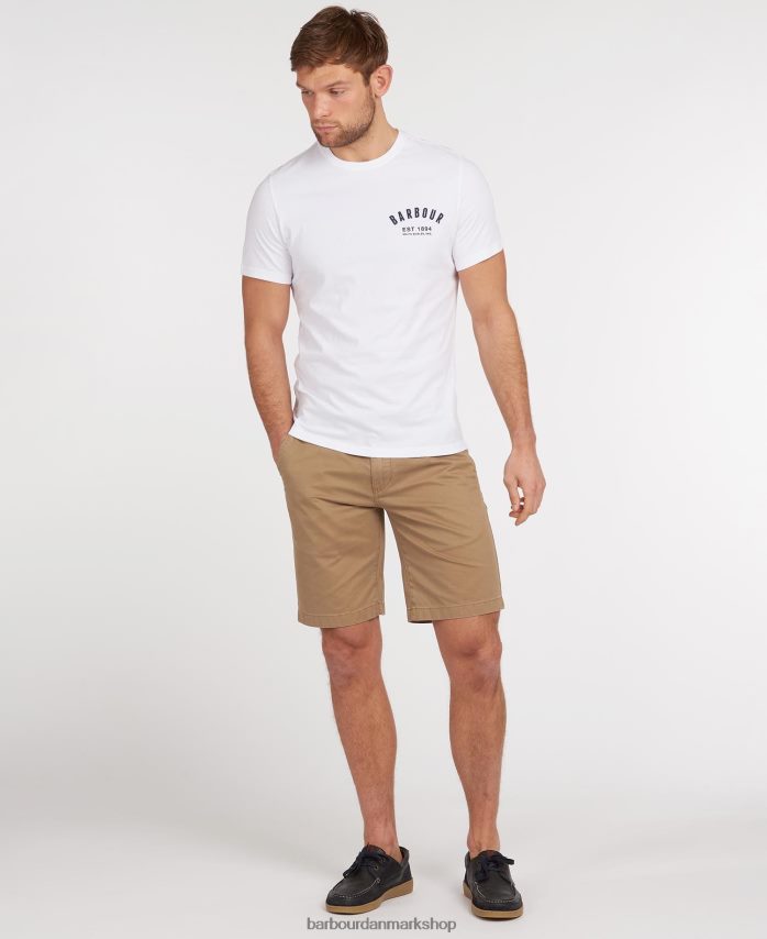 støvet mynte preppy t-shirt BR2BR2809 Mænd Barbour tøj