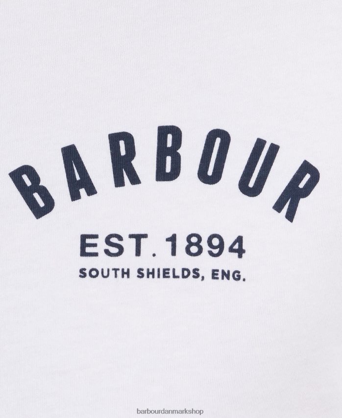 støvet mynte preppy t-shirt BR2BR2809 Mænd Barbour tøj