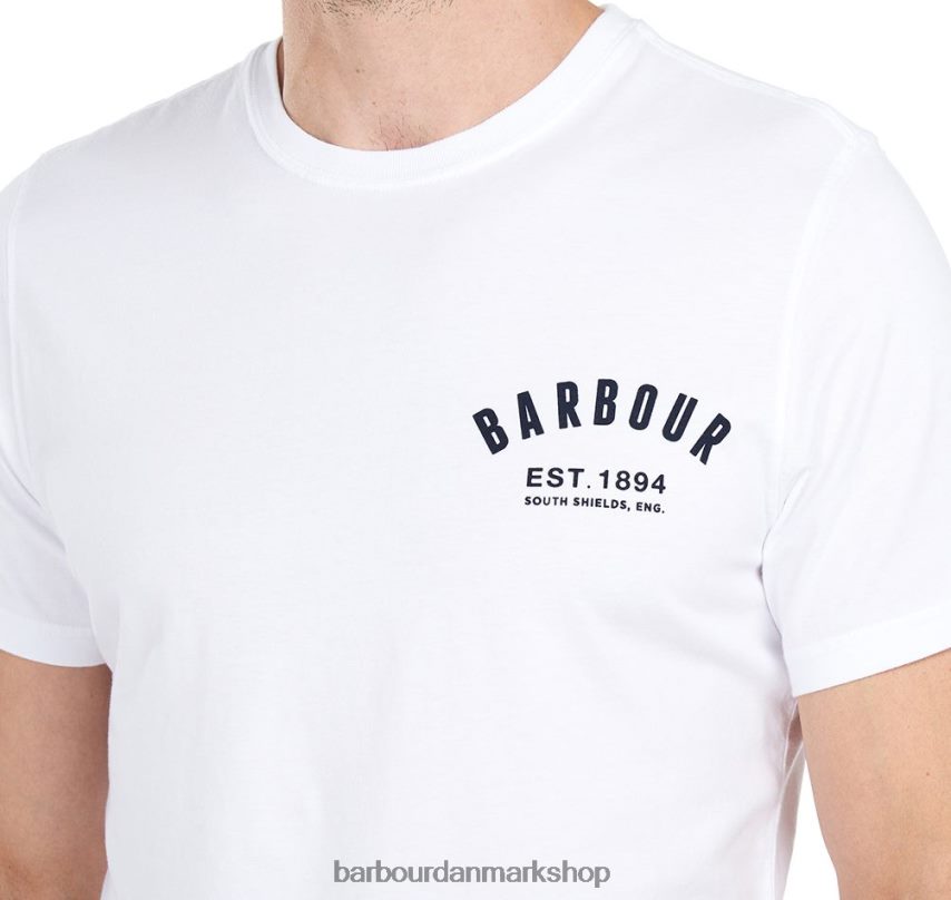 støvet mynte preppy t-shirt BR2BR2809 Mænd Barbour tøj