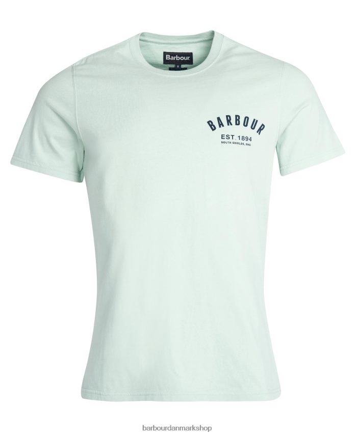 støvet mynte preppy t-shirt BR2BR2826 Mænd Barbour tøj