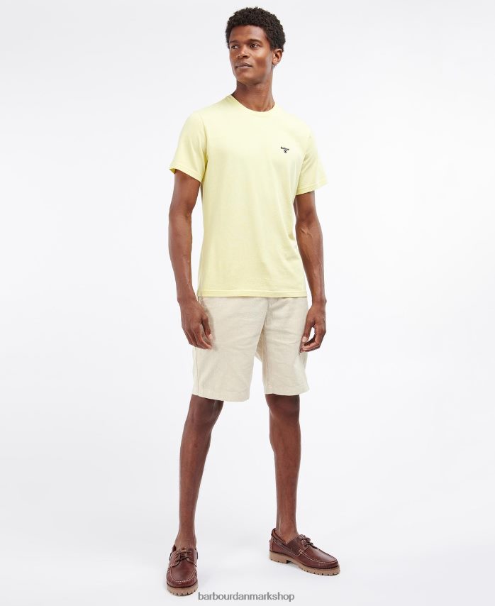 støvet mynte sports t-shirt BR2BR2812 Mænd Barbour tøj