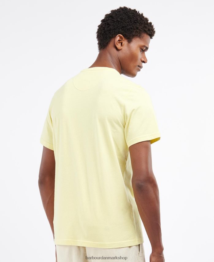 støvet mynte sports t-shirt BR2BR2812 Mænd Barbour tøj