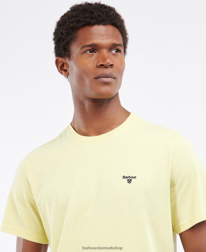 støvet mynte sports t-shirt BR2BR2812 Mænd Barbour tøj
