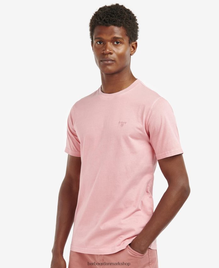 tidsel farvet t-shirt BR2BR2770 Mænd Barbour tøj