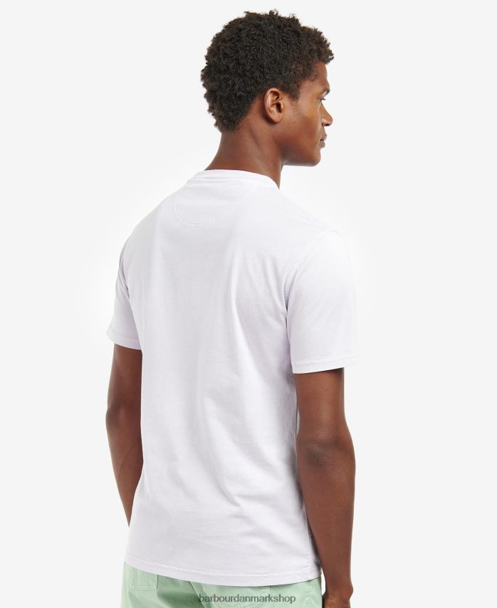 tidsel farvet t-shirt BR2BR2817 Mænd Barbour tøj