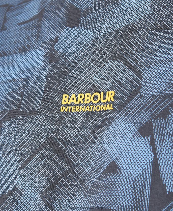 trækul maxwell oversized t-shirt BR2BR2875 Mænd Barbour tøj