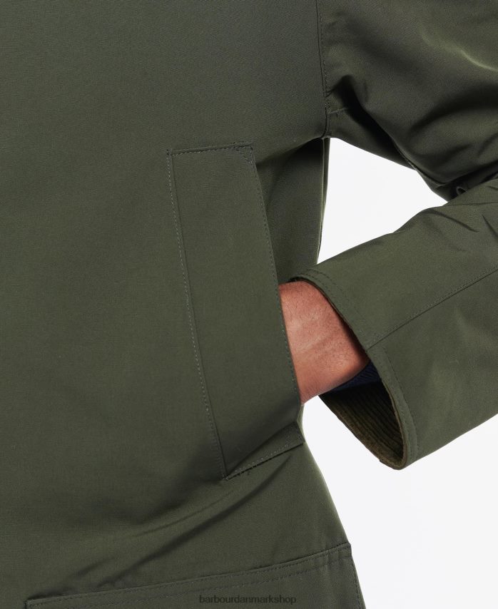 marineblå/kjole vandtæt ashby jakke BR2BR2190 Mænd Barbour tøj