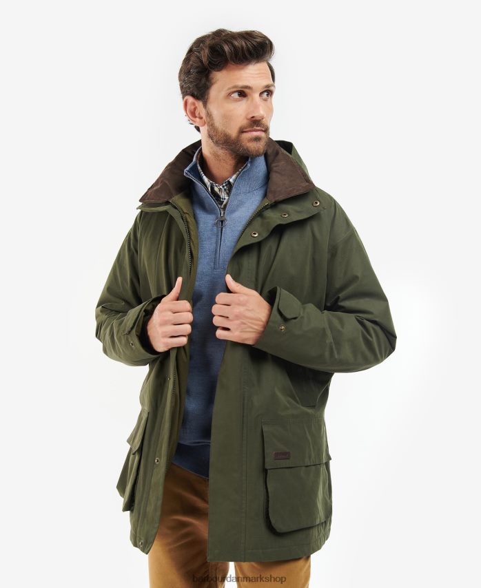 oliven beaconsfield jakke BR2BR2187 Mænd Barbour tøj