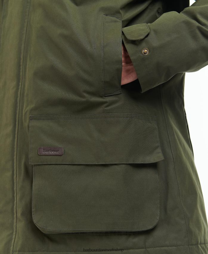 oliven beaconsfield jakke BR2BR2187 Mænd Barbour tøj