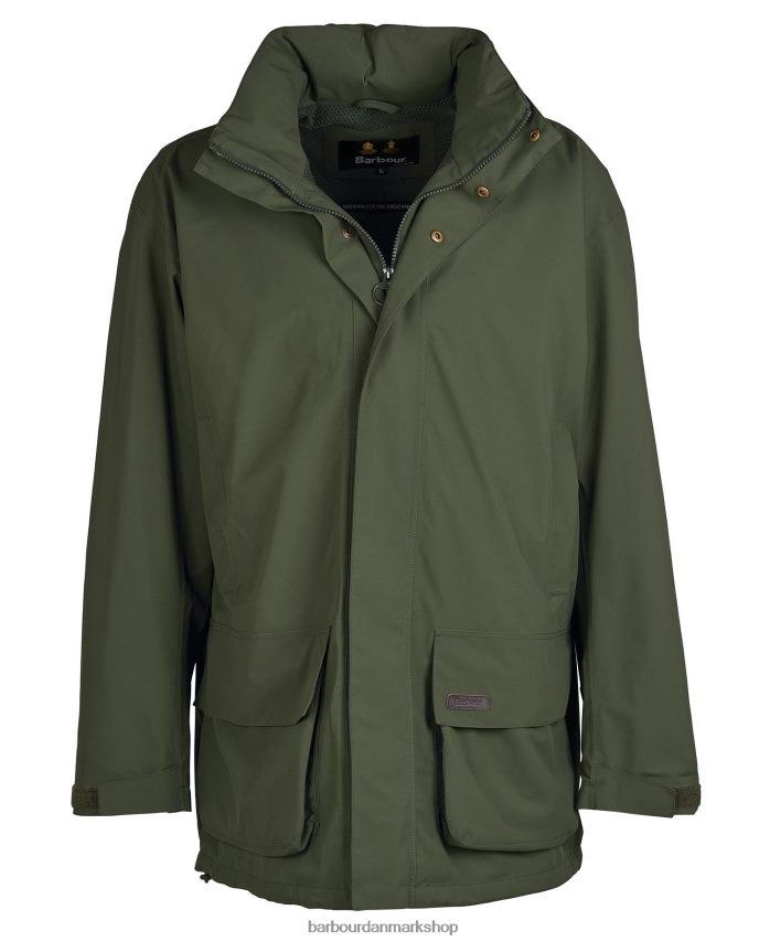oliven swinton jakke BR2BR2185 Mænd Barbour tøj