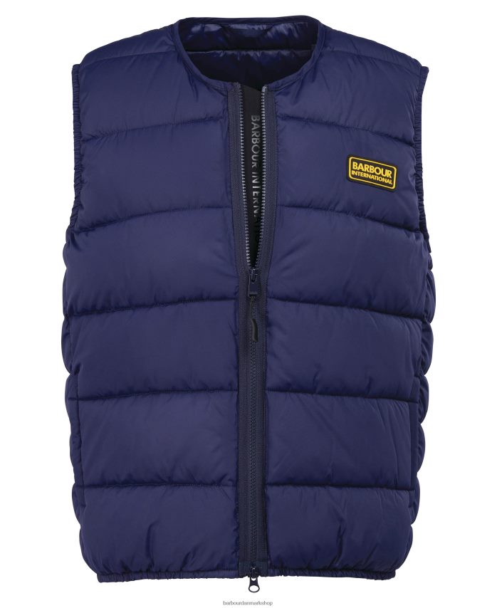 blæk ripley quiltet vest BR2BR2256 Mænd Barbour tøj