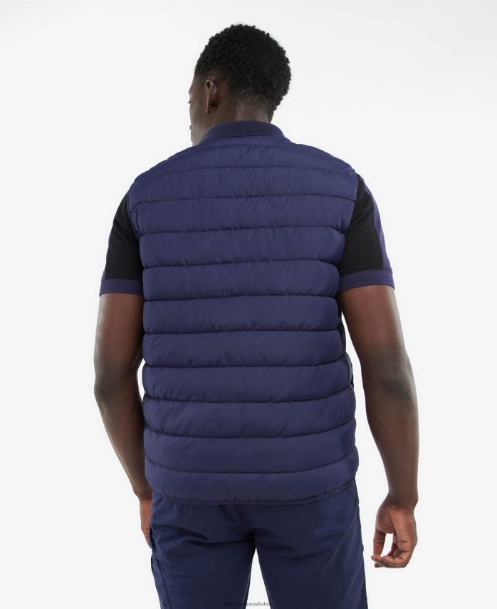 blæk ripley quiltet vest BR2BR2256 Mænd Barbour tøj