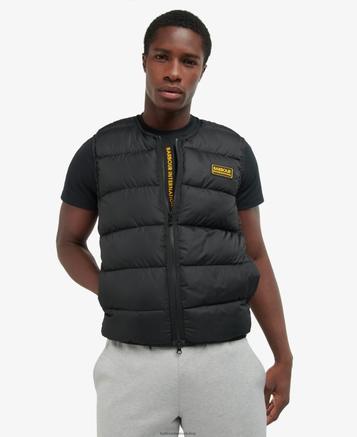 blæk ripley quiltet vest BR2BR2270 Mænd Barbour tøj