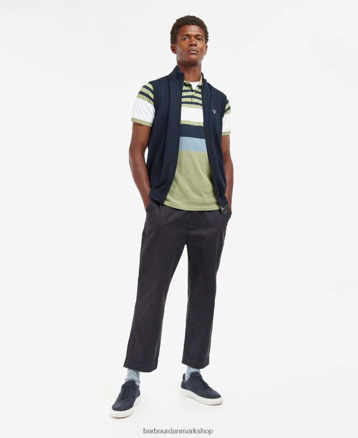 klassisk flåde dawdon strikket vest BR2BR2282 Mænd Barbour tøj