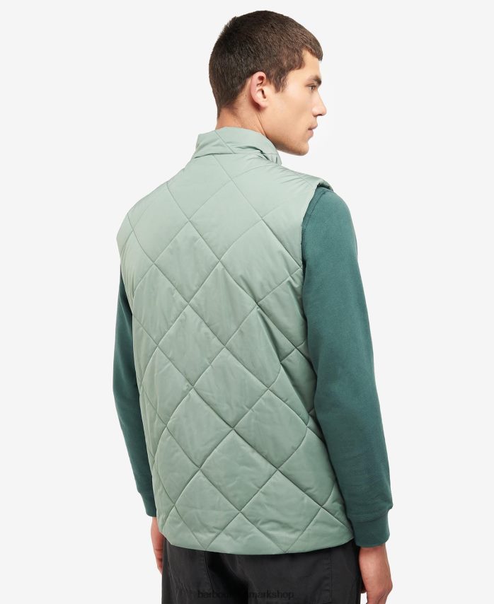 klassisk flåde finchley quiltet vest BR2BR2244 Mænd Barbour tøj