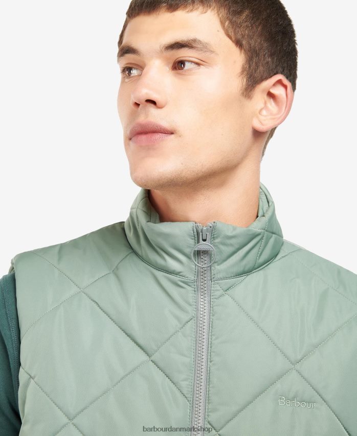 klassisk flåde finchley quiltet vest BR2BR2244 Mænd Barbour tøj