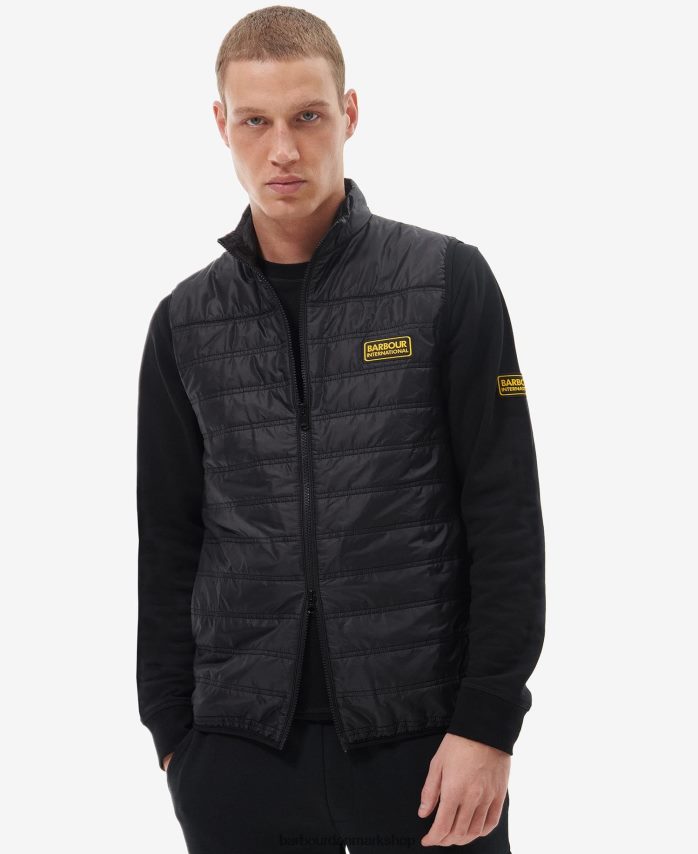 klassisk sort ionisk gilet BR2BR2260 Mænd Barbour tøj