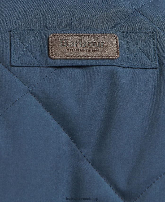 marine/flod birke tartan kurt vatteret vest BR2BR2246 Mænd Barbour tøj