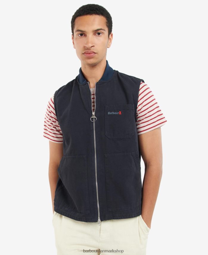 militær brun tin gilet BR2BR2280 Mænd Barbour tøj