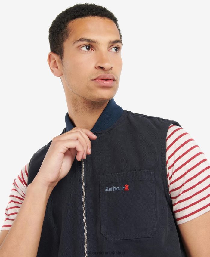 militær brun tin gilet BR2BR2280 Mænd Barbour tøj