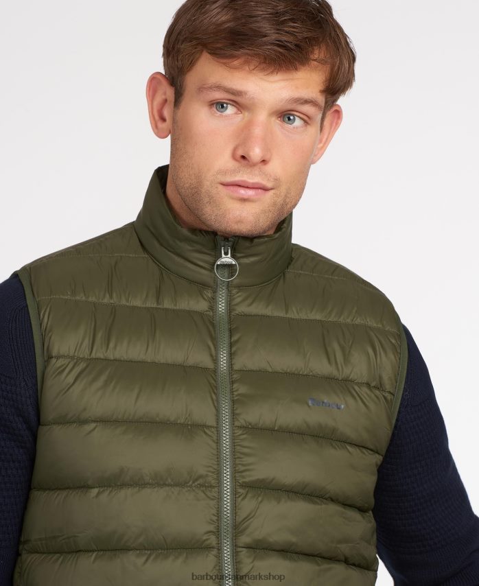 oliven brettby gilet BR2BR2231 Mænd Barbour tøj