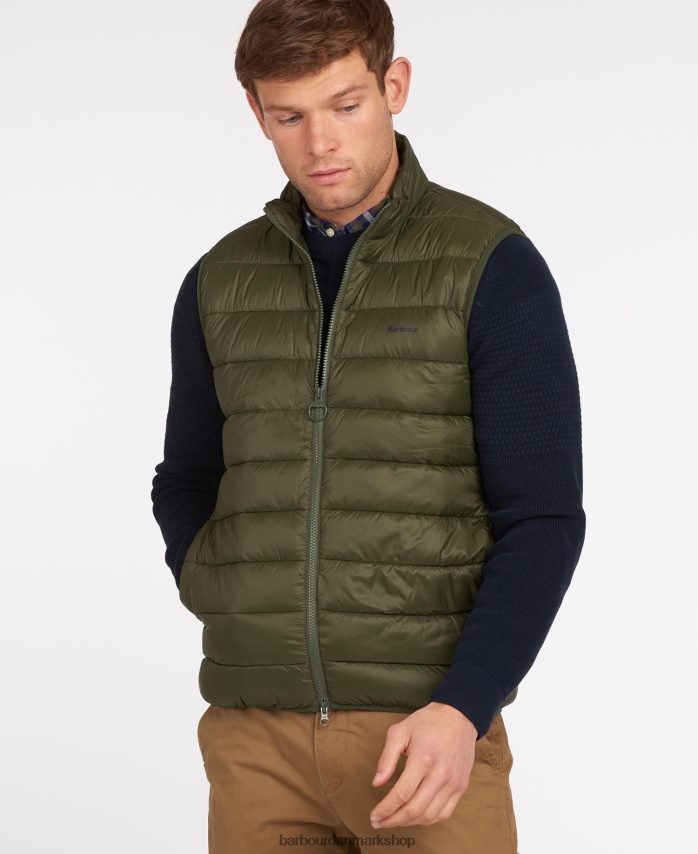 oliven brettby gilet BR2BR2231 Mænd Barbour tøj