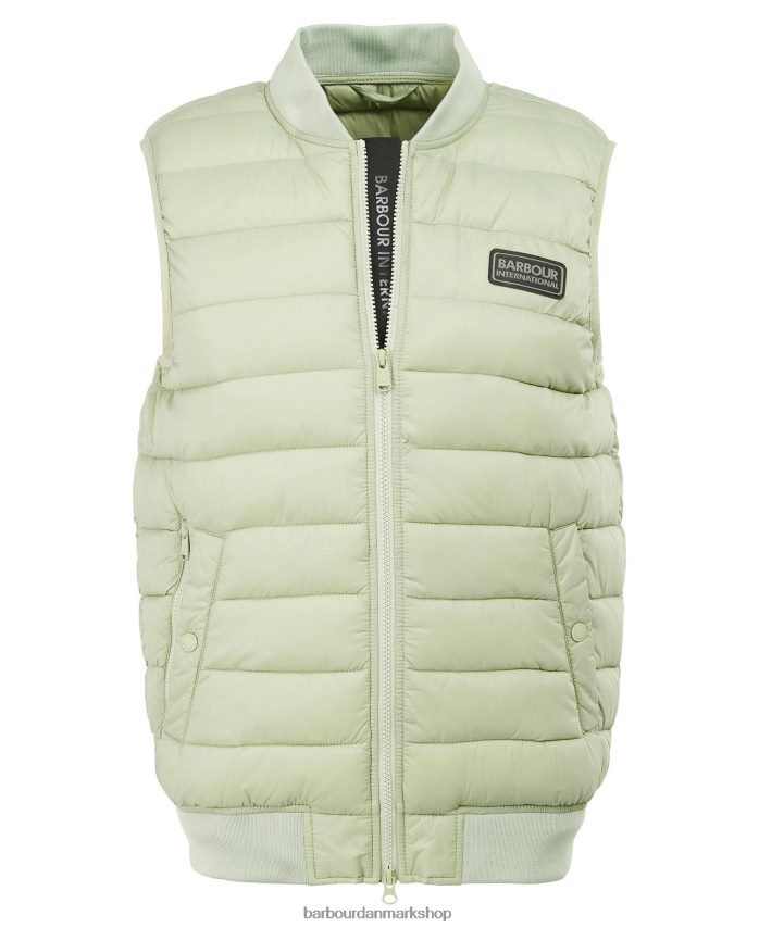 oliven elgin vatteret vest BR2BR2272 Mænd Barbour tøj
