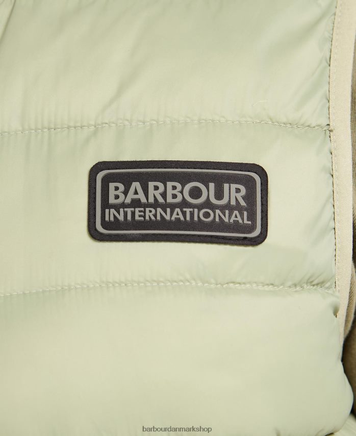 oliven elgin vatteret vest BR2BR2272 Mænd Barbour tøj