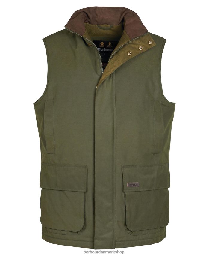oliven farringdon gilet BR2BR2230 Mænd Barbour tøj