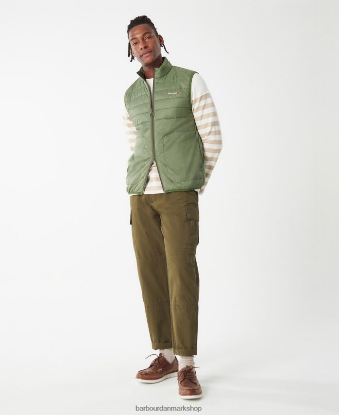 olivin kystlinje gilet BR2BR2250 Mænd Barbour tøj