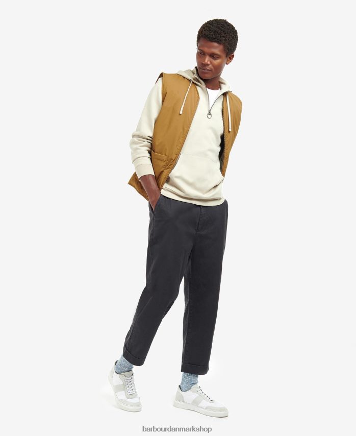 rødbrun harpen polstret vest BR2BR2243 Mænd Barbour tøj