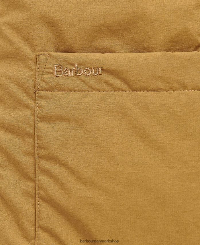 rødbrun harpen polstret vest BR2BR2243 Mænd Barbour tøj