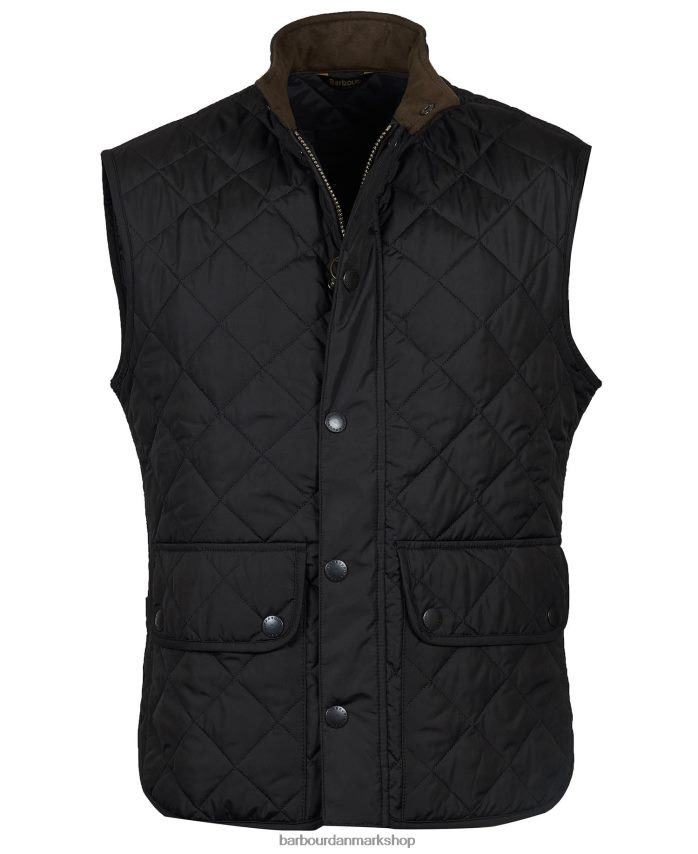 sort laveredale gilet BR2BR2225 Mænd Barbour tøj