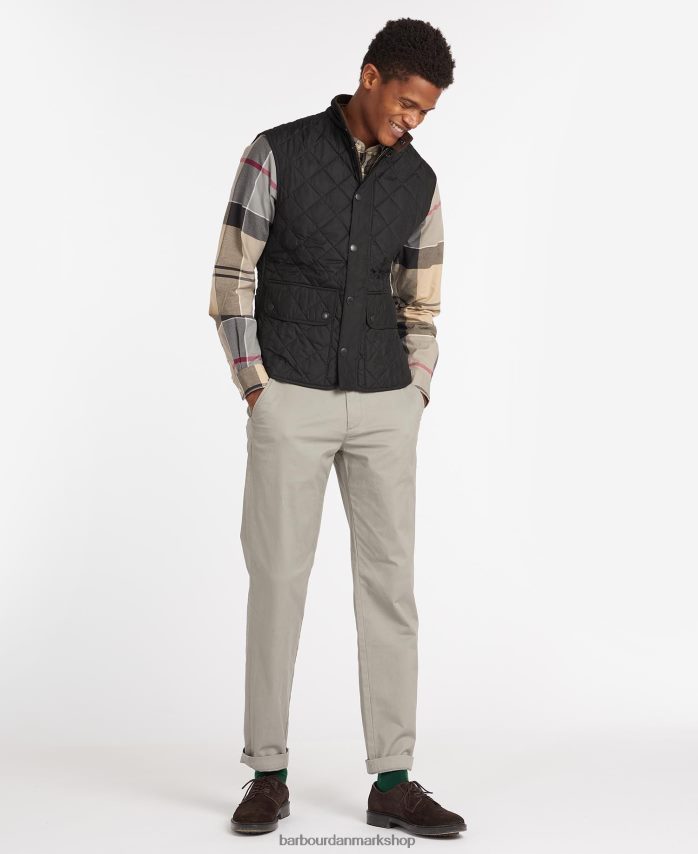 sort laveredale gilet BR2BR2225 Mænd Barbour tøj