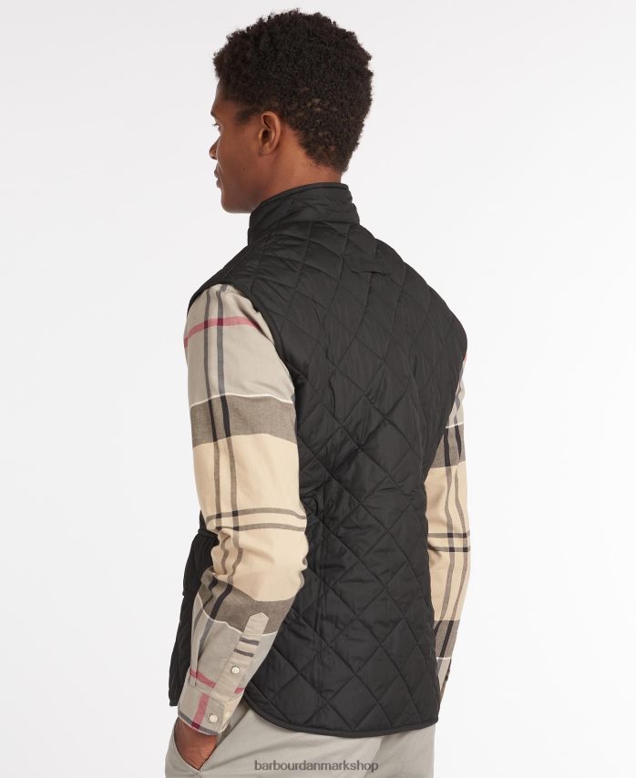 sort laveredale gilet BR2BR2225 Mænd Barbour tøj