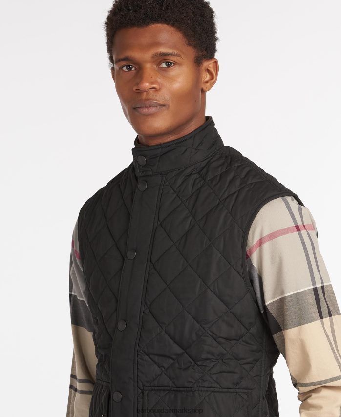sort laveredale gilet BR2BR2225 Mænd Barbour tøj