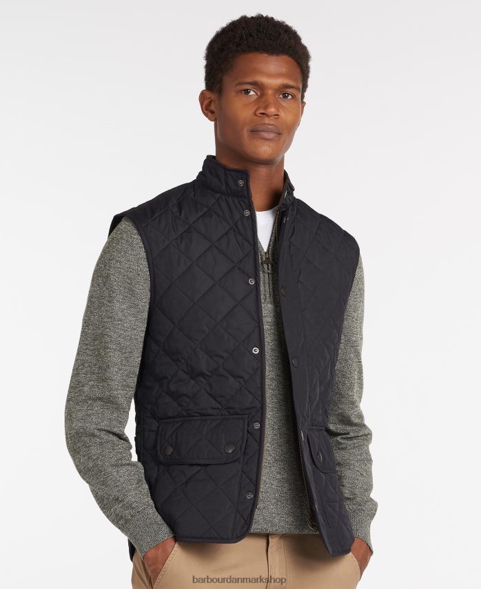 sort laveredale gilet BR2BR2264 Mænd Barbour tøj